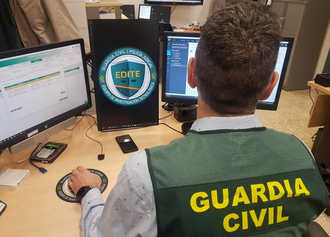 La Guardia Civil de Baleares recupera 200.000 € estafados mediante el método “Main in the Middle”
