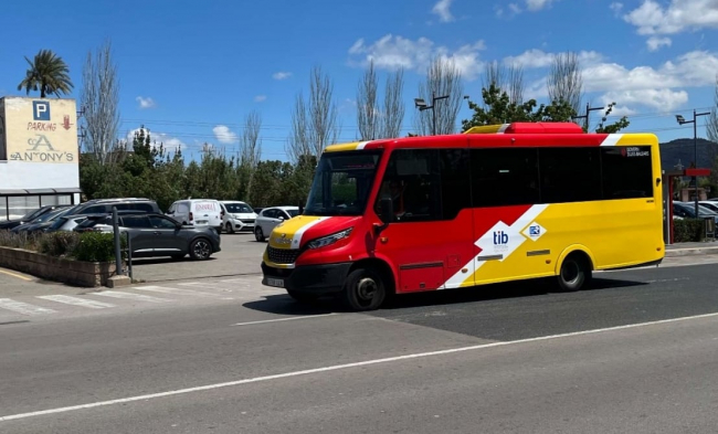 El Govern mejora el servicio de las líneas de bus del TIB 304 y 312 a partir de este miércoles 