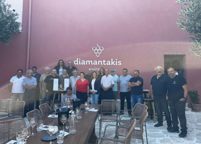 Las cooperativas agroalimentarias de Baleares viajan a Grecia para intercambiar
experiencias con el sector cooperativo del mar Egeo