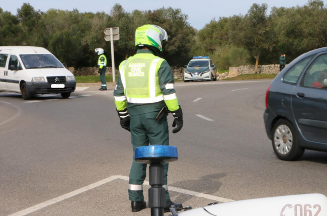 La Guardia Civil ha investigado a 350 personas por delitos de seguridad vial en las islas de Baleares