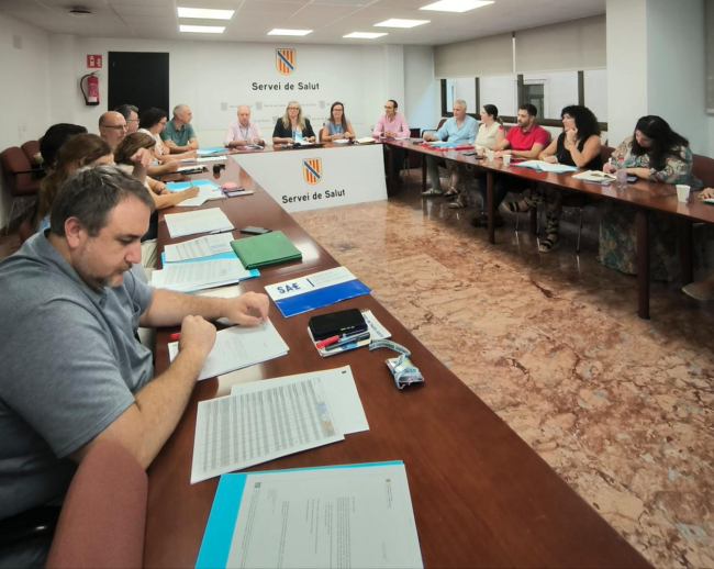 La Mesa Sectorial de Salud aprueba la oferta de empleo público de 2025, con un total de 1.779 plazas 