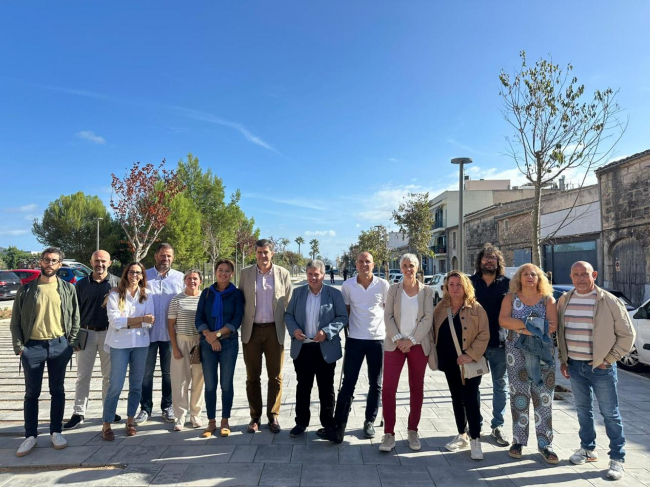 El Govern impulsa, con fondos europeos, la modernización urbana y la revitalización comercial de Sa Pobla