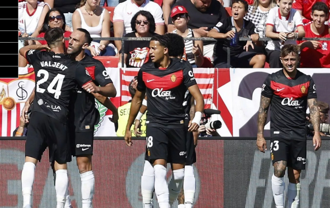 Victoria del RCD Mallorca en el Ramón Sánchez Pizjuán