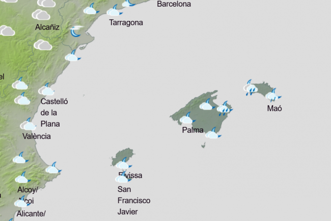 Alerta amarilla este jueves por lluvias y tormentas