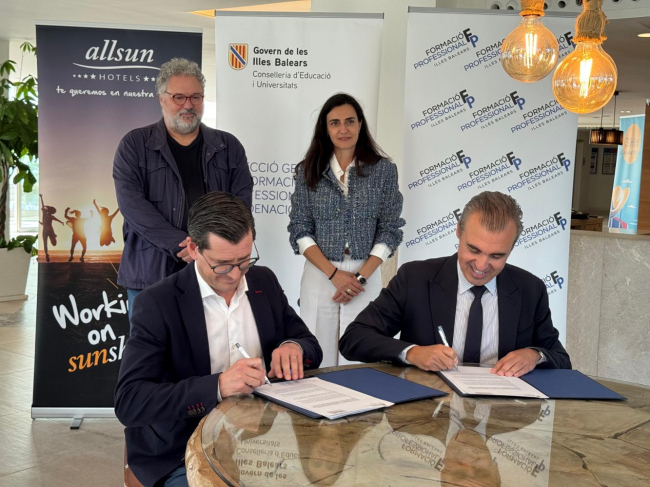 El Govern impulsa la Formación Profesional en Hostelería en la Playa de Palma con un nuevo convenio de colaboración