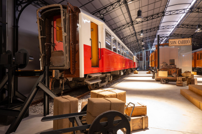 Éxito de asistencia en la apertura del Museo del Ferrocarril de Mallorca, lleno el primer día y con más de 1.200 reservas