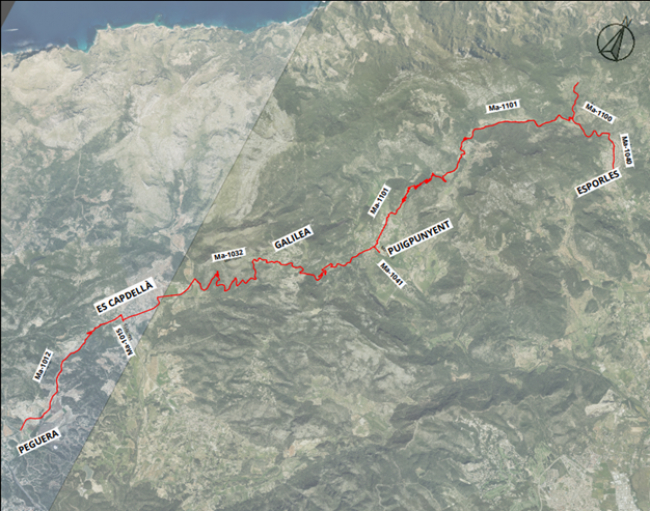 El Consell de Mallorca aprueba el proyecto de renovación de asfalto que afectará a 30km de vía entre Calvià y Esporles