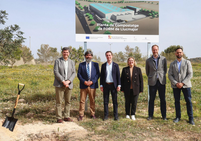 La futura planta de compostaje de Llucmajor, principal proyecto de Medio Ambiente en el presupuesto del Consell de Mallorca de 2026 