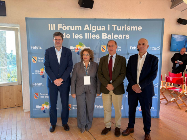 El Govern refuerza el compromiso con la sostenibilidad hídrica en el III Foro Turismo y Agua