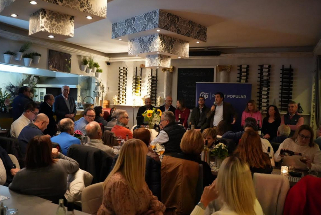 El PP de Calvià reúne a cerca de 200 afiliados en una Junta Local que reafirma el liderazgo de Juan Antonio Amengual