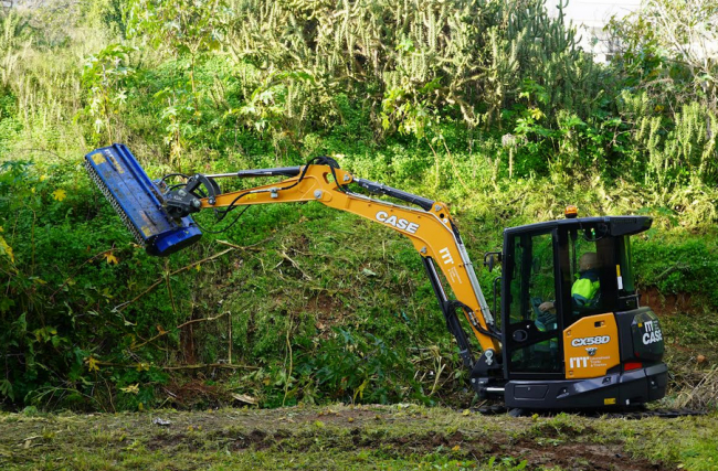 Marratxí incorpora una excavadora hidráulica para reforzar el mantenimiento de torrentes y caminos rurales
