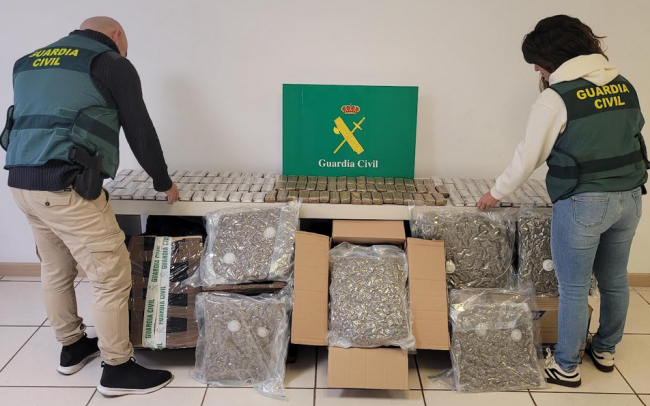 La Guardia Civil detiene e investiga a 9 personas por tráfico de drogas a través del Aeropuerto de Palma