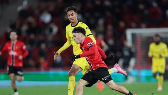 Derrota del RCD Mallorca por la mínima ante el Girona FC (1-2)