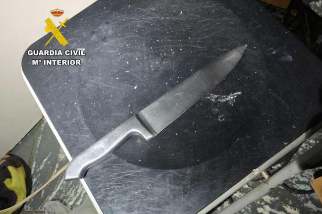 La Guardia Civil detiene a un hombre por agredir a otros dos en un domicilio ocupado