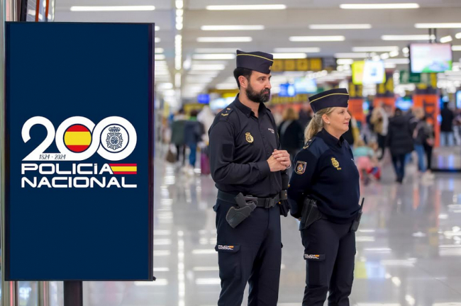 La Policía Nacional detiene a un varón por sustraer en diversos vehículos en el Aeropuerto