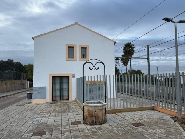 SFM finaliza las obras de remodelación de la estación de tren de Marratxí