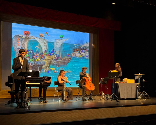 Más de 400 alumnos de centros educativos de Mallorca asisten al espectáculo Tirant lo Blanc