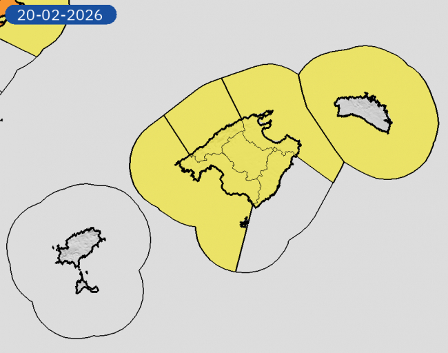 Mañana viernes viento fuerte y rachas que pueden superar los 70 km/h en general y alcanzar los 130 km/h