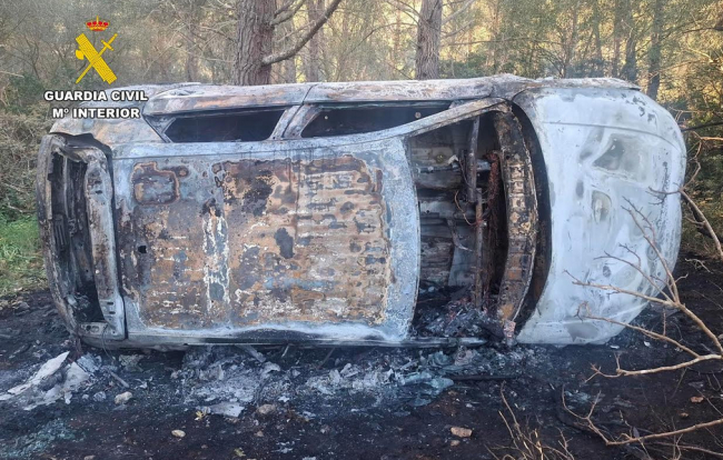 La Guardia Civil ha detenido a cuatro menores por un delito de robo de vehículo y un delito de daños
