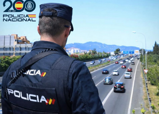 La Policía Nacional detiene a un varón por sustraer una televisión