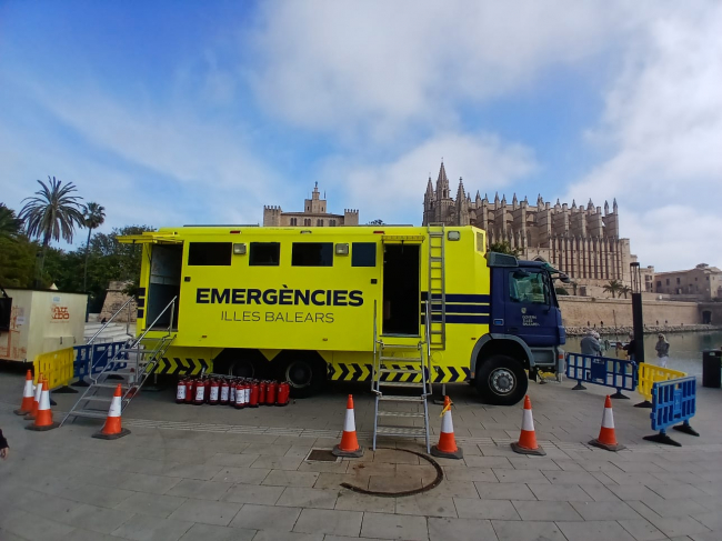 Emergencias coordina el dispositivo integral de seguridad con motivo del Día de las Illes Balears 