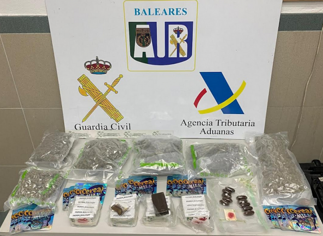 Detenido un hombre por tráfico de drogas en Palma