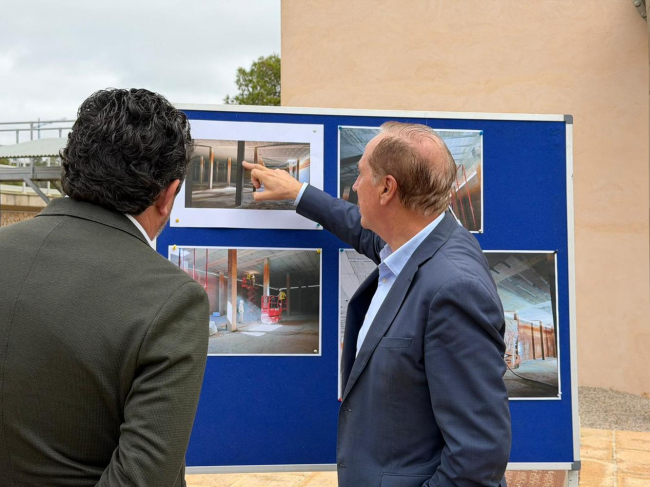 El Govern finaliza la rehabilitación del depósito de agua potable de Costa d’en Blanes con una inversión de más de 1,4 millones de euros