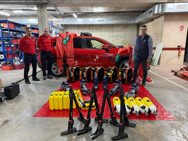 El Consell de Mallorca invierte más de 230 mil euros para reforzar el Servicio de Bomberos de Mallorca