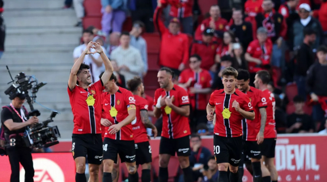Victoria estelar del RCD Mallorca ante el Real Madrid (2-1)
