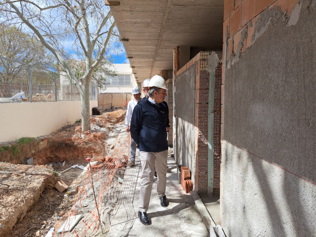 Educació ejecuta obras de emergencia en el CEIP Can Misses de Eivissa por valor de más de 115.000 euros para reparar los daños de la DANA