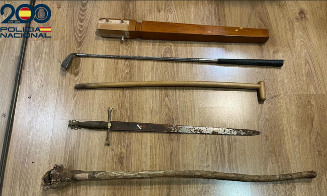 Dos detenidos por riña tumultuaria donde se utilizaron armas blancas y objetos contundentes