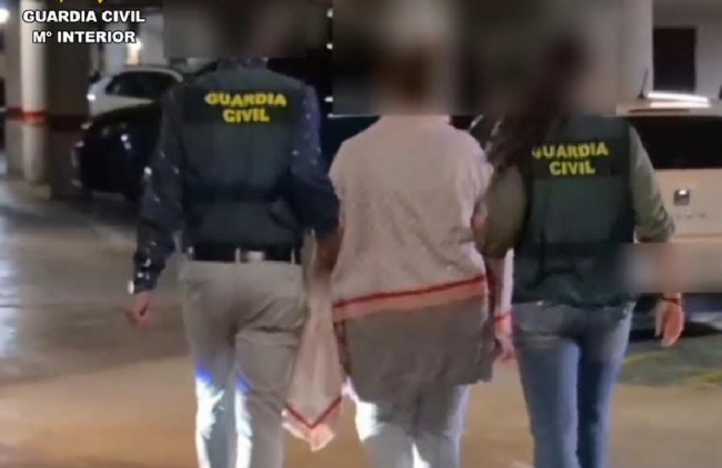 La Guardia Civil detiene a una mujer por una orden búsqueda y captura