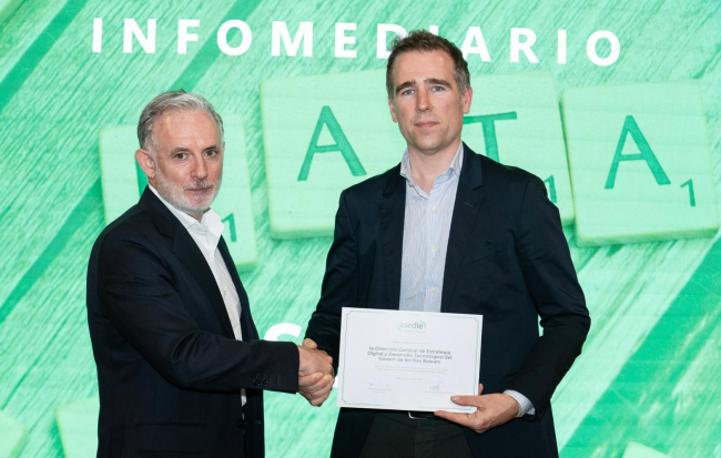 El Govern de les Illes Balears, líder en España en apertura de datos públicos