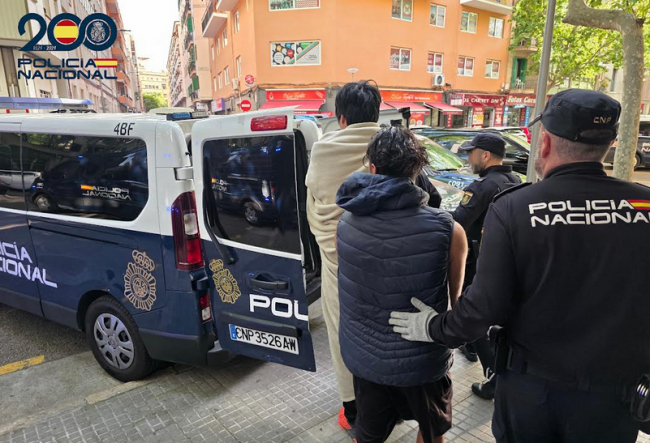 La Policía Nacional detiene a nueve personas por una pelea entre dos grupos 