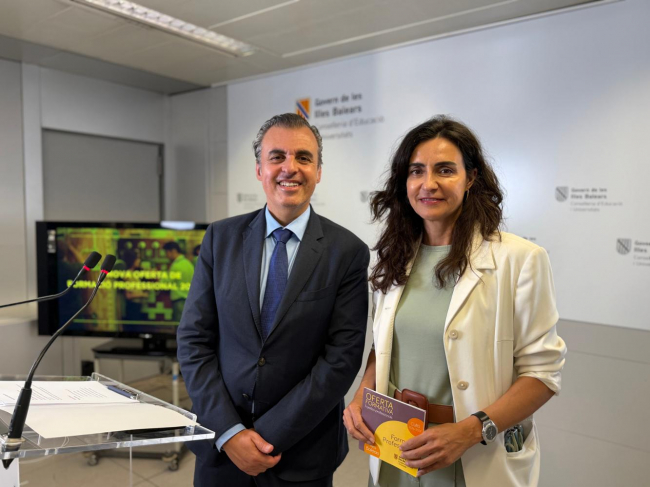 Educació amplía la oferta de formación profesional para el curso 2026-2027 con 25 ciclos nuevos, más certificados profesionales y un fuerte impulso a la FP dual 