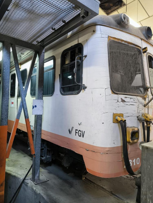 SFM incorporará un tren histórico cedido por Ferrocarrils de la Generalitat Valenciana para reforzar la divulgación del patrimonio ferroviario