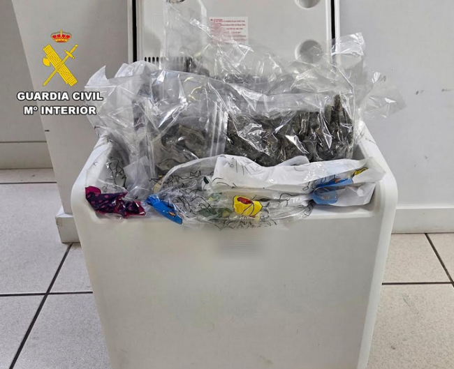 La Guardia Civil ha investigado a un hombre por un delito de tráfico de drogas