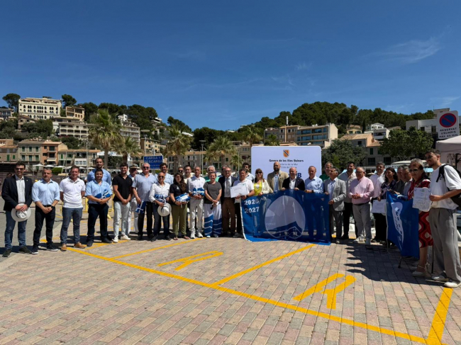 Se entregan las Banderas Azules 2026 y destacan la mejora ambiental de los puertos y playas de las Illes Balears