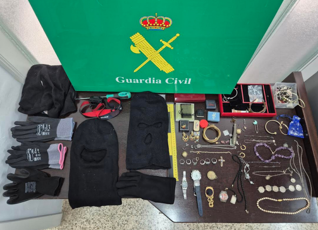 Detenidos cuatro miembros de una banda criminal por una oleada de robos en viviendas de Mallorca