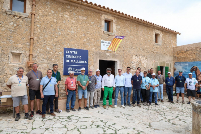 El Consell de Mallorca inaugura el Centre Cinegético Sa Mola Vella de Manacor 