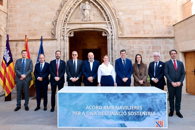 El Govern habilita un espacio web con toda la información y el seguimiento estadístico del acuerdo de cruceros en Palma