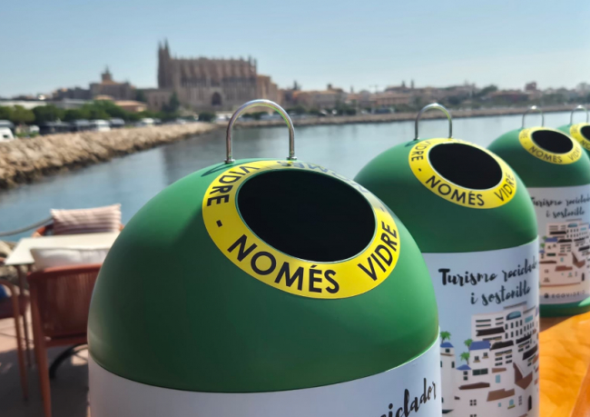 El Govern apoya la séptima edición del movimiento Banderas Verdes de Ecovidrio, que promueve el reciclaje y la economía circular