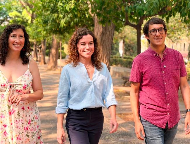 Rosario Sánchez Grau, Amanda Fernández y Iago Negueruela animan a la ciudadanía a sumarse 'a la ilusión y las soluciones'