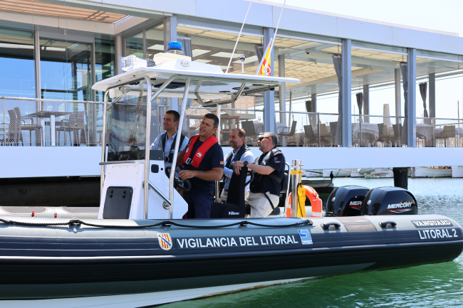 El Govern consolida el dispositivo de vigilancia e inspección del litoral en las Pitiusas con tres embarcaciones operativas