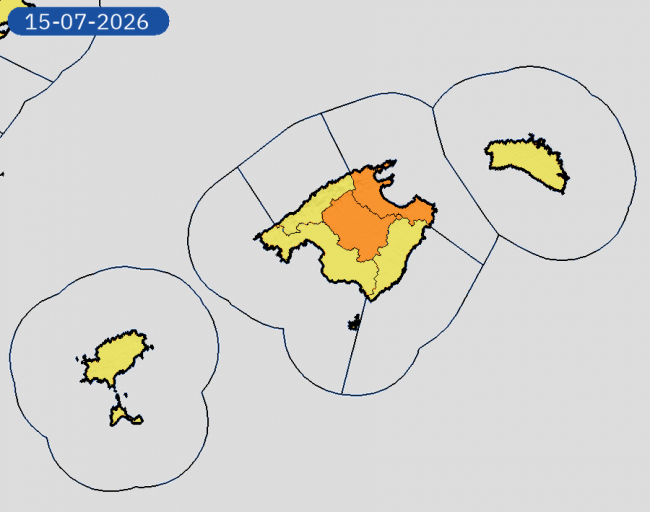Seguimos en alerta naranja por altas temperaturas, llegando a 41º el jueves