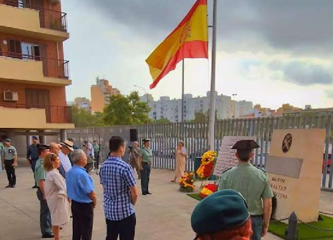 La Guardia Civil rinde homenaje a las víctimas del terrorismo