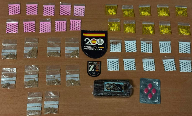 Detenido en Ibiza un hombre por un delito contra la salud pública