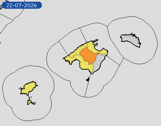 Martes y miércoles seguiremos en alerta naranja