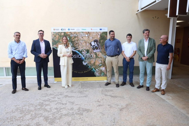 Prohens destaca que el primer satélite balear sitúa a las Illes en la vanguardia de la innovación tecnológica