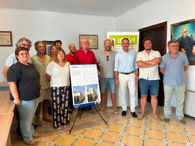 Promoción del IBAVI en Sant Joan de tres viviendas públicas destinadas a jóvenes agricultores
